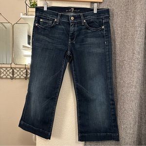7 FOR ALL MANKIND | Crop Dojo Jeans | Size 30 Women